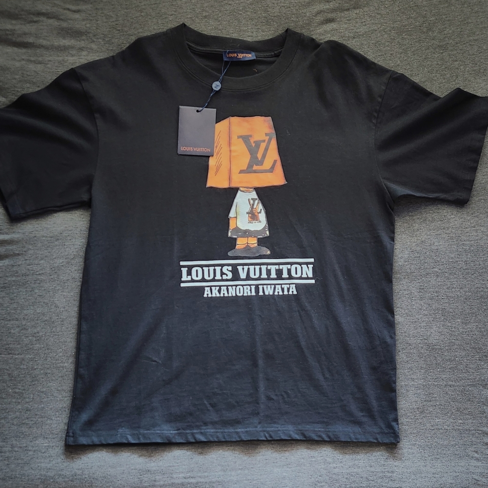 Louis Vuitton Black Graphic T-Shirt